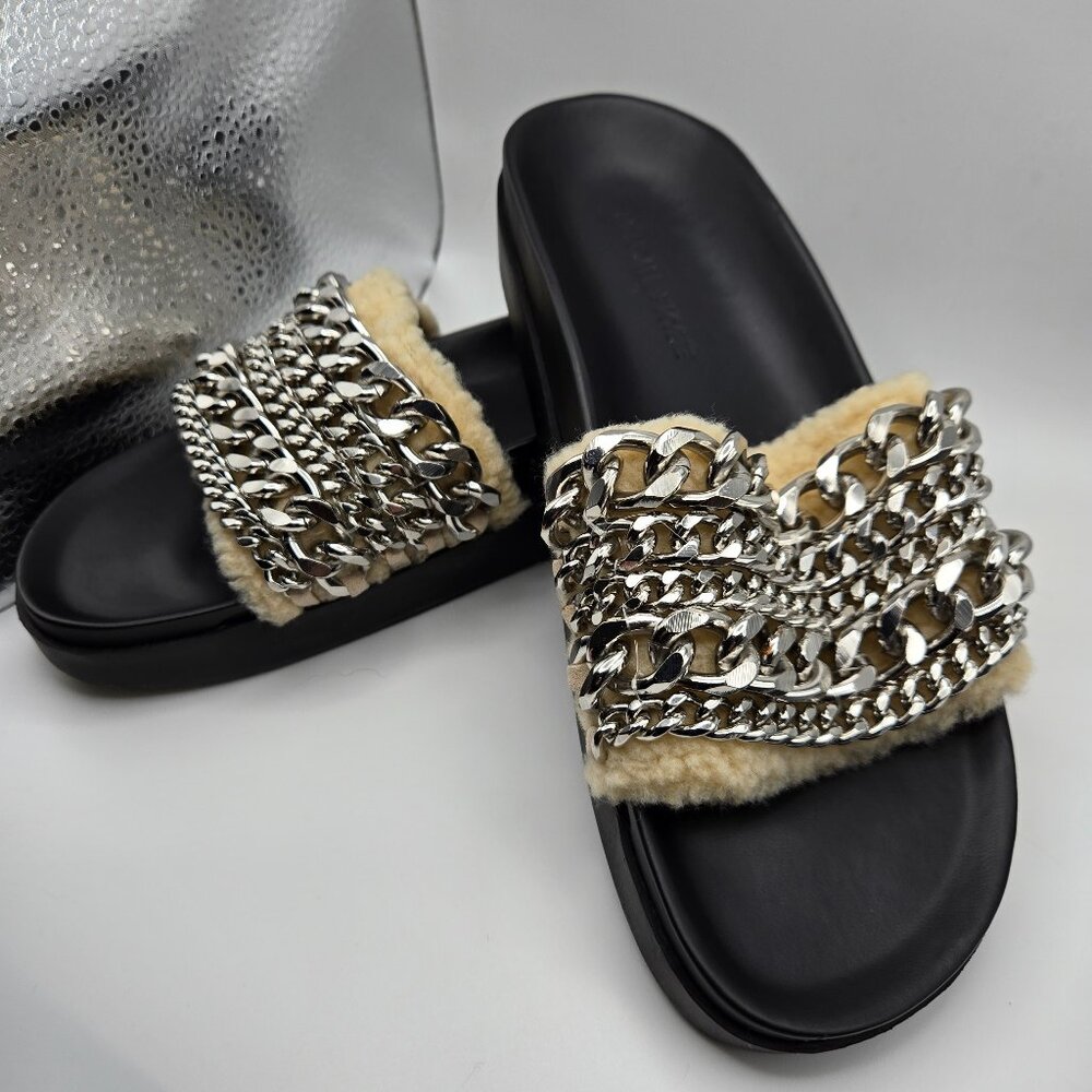 Kendall & Kylie Sherpa Chain Link Slides